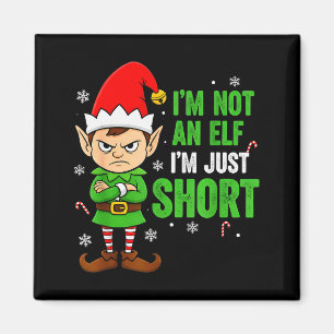 Imán Soy Solo Un Elfo Divertido Bajo De Navidad