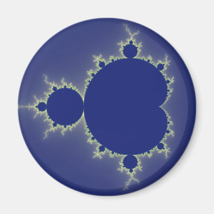 Imán Soy Tan Azul - Fractal