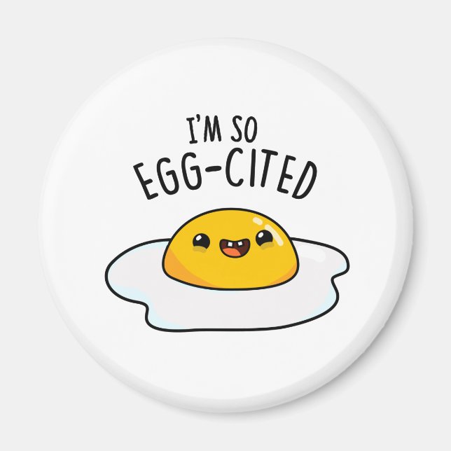 Imán Soy tan gracioso como Huevos fritos (Frente)