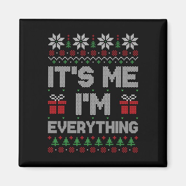 Imán Soy todo lo que quiere para Navidades Nova Pareja  (Frente)