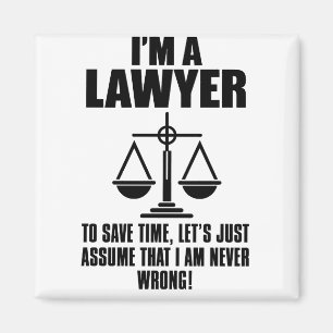 Imán Soy un abogado para ahorrar tiempo, asumamos que