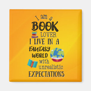 Imán Soy Un Amante Del Libro En Un Mundo Fantastico