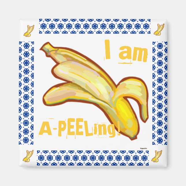 Imán Soy un banano A-PEELing (Frente)