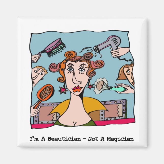 Imán Soy un belicoso - no un mago (Frente)