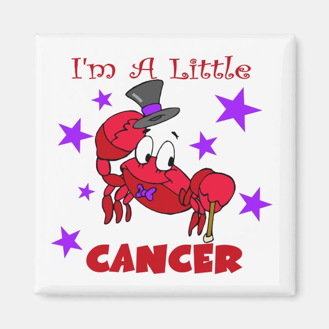 Imán Soy un cáncer pequeño (Frente)