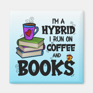Imán Soy un híbrido que corro en café y libros