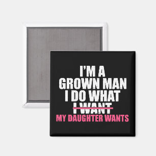 Imán Soy un hombre adulto hago lo que mi hija quiere di