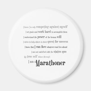 Imán Soy un Marathoner