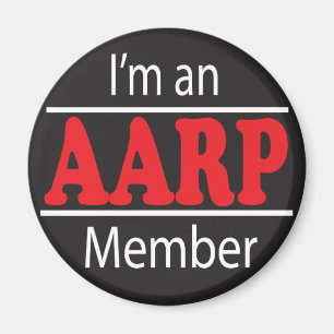 Imán Soy un miembro de AARP - divertido