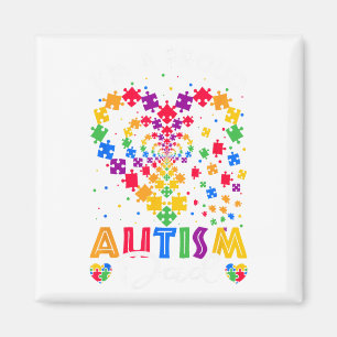 Imán Soy un orgulloso autismo papá Abuela Autism Awaren