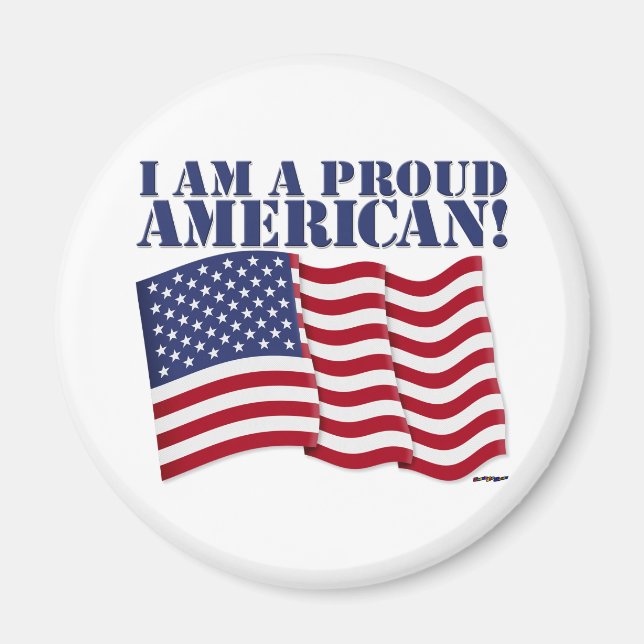 IMÁN ¡SOY UN ORGULLOSO ESTADOUNIDENSE! (Frente)