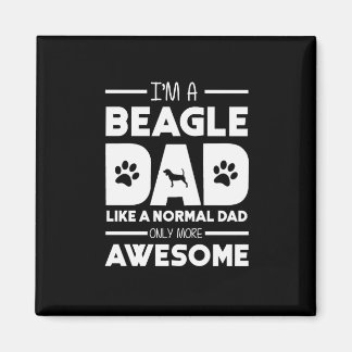 Imán Soy un papá beagle más asombroso