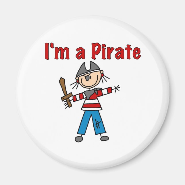 Imán Soy un Pirata (Frente)