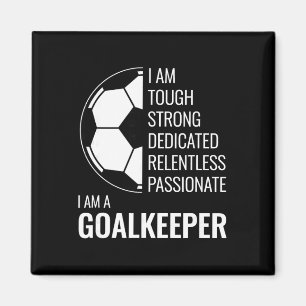 Imán Soy un portero - Portero de fútbol soccer
