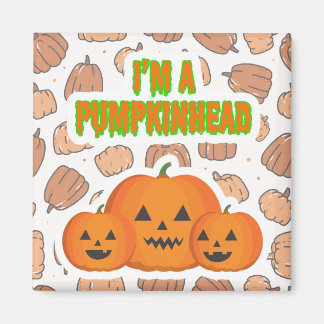 Imán Soy un Pumpkinhead 2 Square