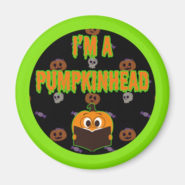 Imán Soy un Pumpkinhead 5 (Frente)