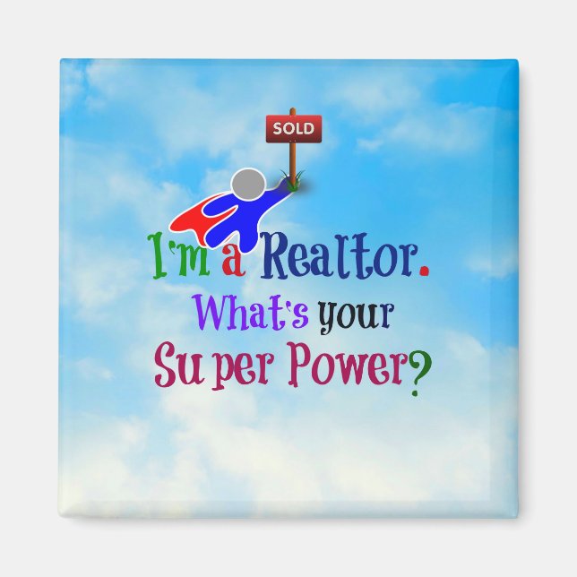 Imán Soy un reactor - humor (Frente)