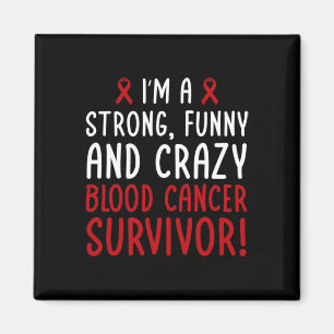 Imán ¡Soy un sobreviviente de cáncer de sangre! Awarene