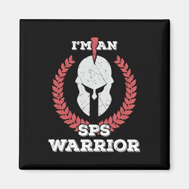 Imán Soy un Sps Warrior Stiff Person (Frente)