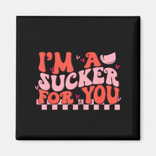 Imán Soy un tonto para ti Feliz día de San Valentín par
