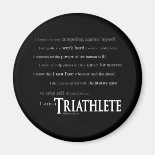 Imán Soy un Triathlete