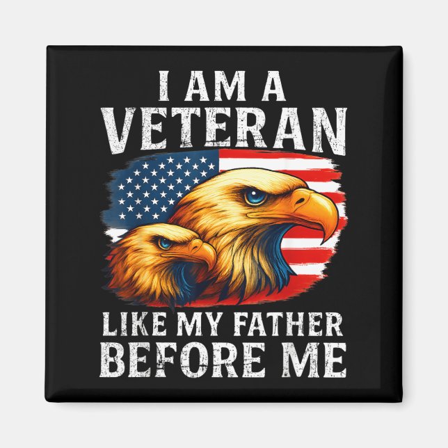 Imán Soy un veterano como mi padre antes que yo (Frente)