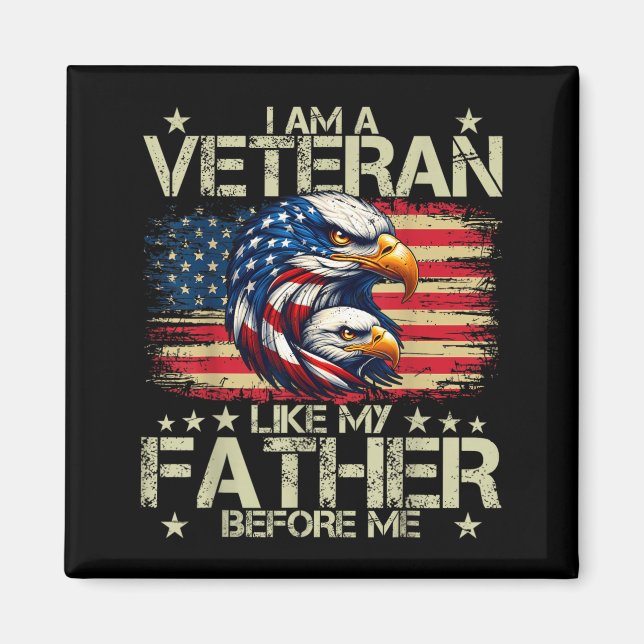 Imán Soy un veterano como mi padre antes que yo (Frente)