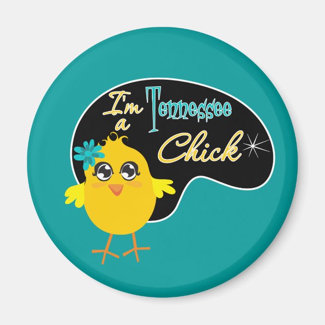 Imán Soy una chica de Tennessee (Frente)