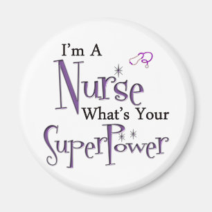 Imán Soy una enfermera