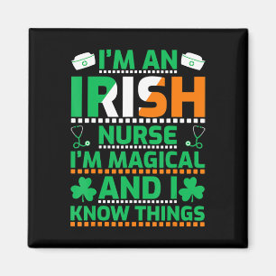 Imán Soy una enfermera irlandesa, soy mágica y sé algo