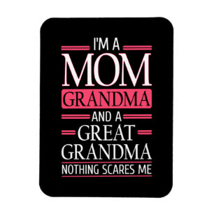 Imán Soy Una Gran Abuela - Graciosa Abuela Grande