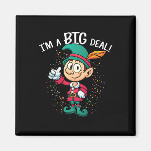 Imán Soy una gran celebración Navidades Santa's Helpe