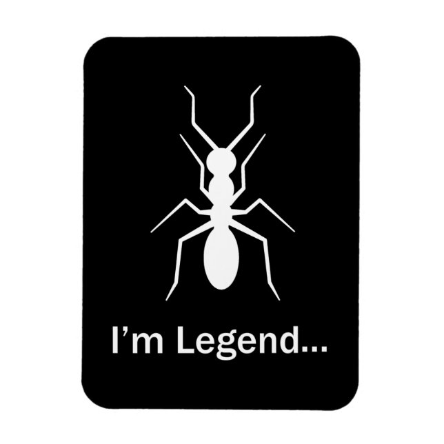 Imán Soy una hormiga de leyenda (Vertical)