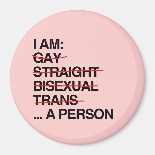 IMÁN SOY UNA PERSONA (Frente)