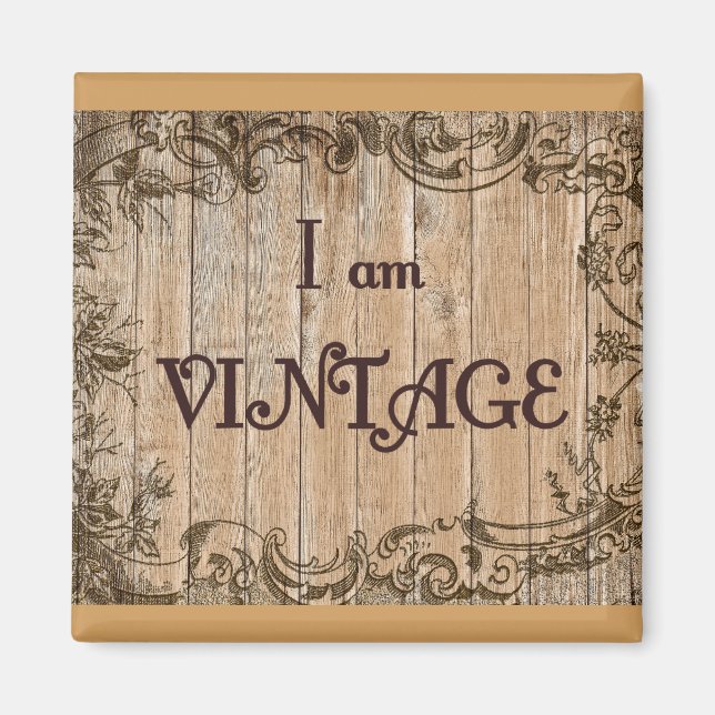 Imán Soy Vintage (Frente)