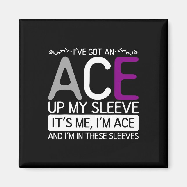 Imán Soy Yo Ace Y Yo En Estas Mangas Asexualidad A (Frente)