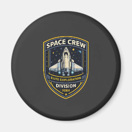Imán Space Crew Exploration Division Academy Magnet