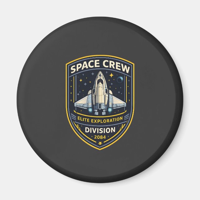 Imán Space Crew Exploration Division Academy Magnet (Frente)