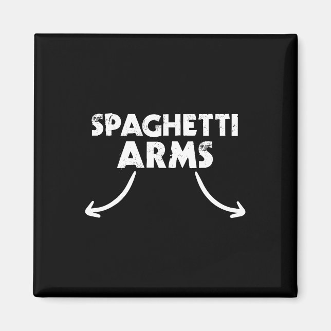 Imán Spaghetti Arms Lifting Gym (Frente)