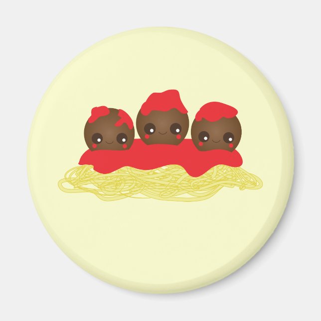 Imán Spaghetti & Meatball (Frente)