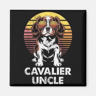 Imán Spaniel Cavalier King Charles Tío Perro Vintage du