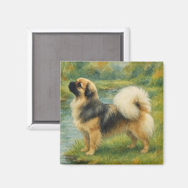 Imán Spaniel Tibetano