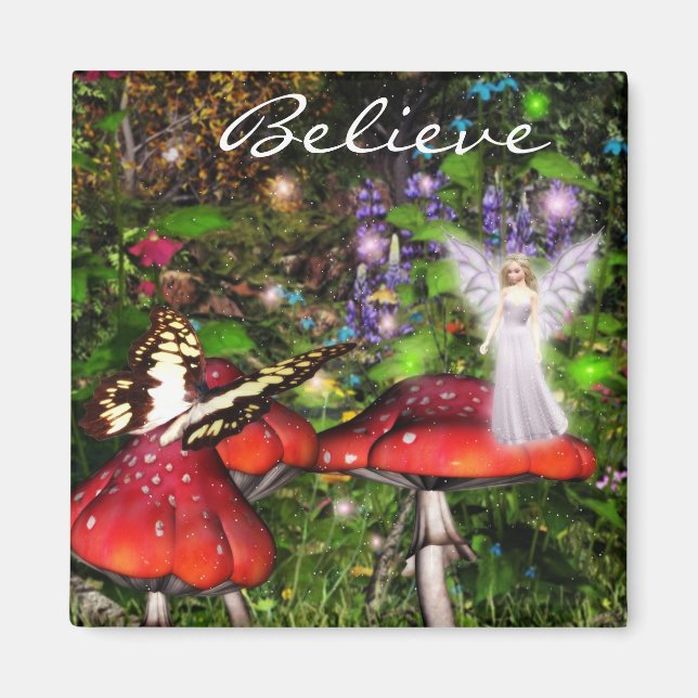 Imán Sparkle fairy Forest Magnet (Frente)