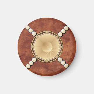 Imán Sparkly Topaz y Pearls Kitchen Magnet