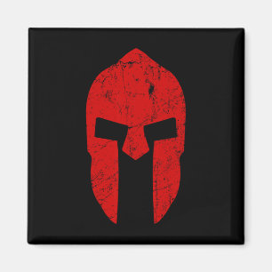 Imán Spartan Warrior Helmet Gym Motivación Esparta Anci