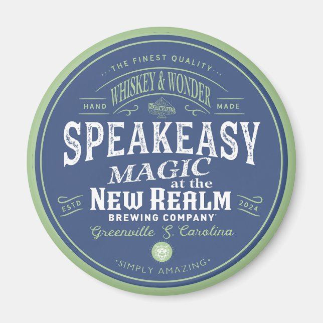 Imán Speakeasy Magic Magnet (Frente)