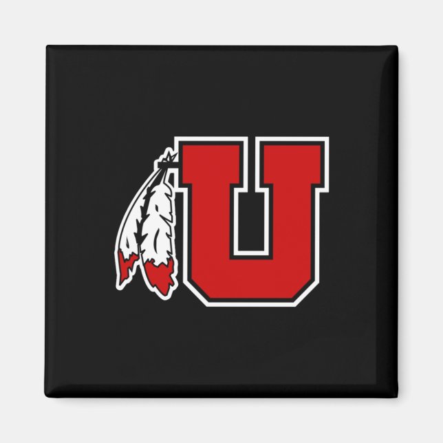 Imán Special Logo Utah Utes Sticker  (Frente)