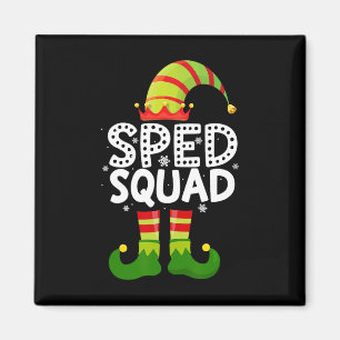 Imán Sped Squad Educación especial para familia santa c