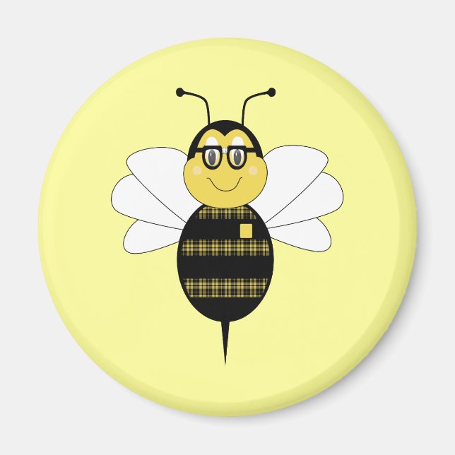 Imán SpellingBee Bumble Bee Magnet (Frente)