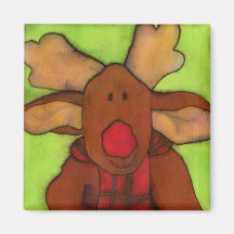 Spencer Reindeer Magnet 1